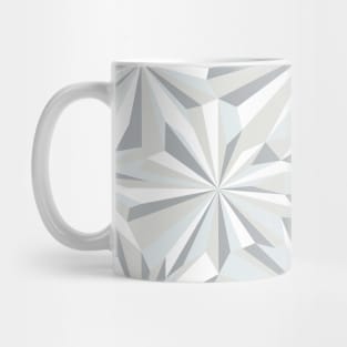 Retro Abstract Gray Geometry Mug